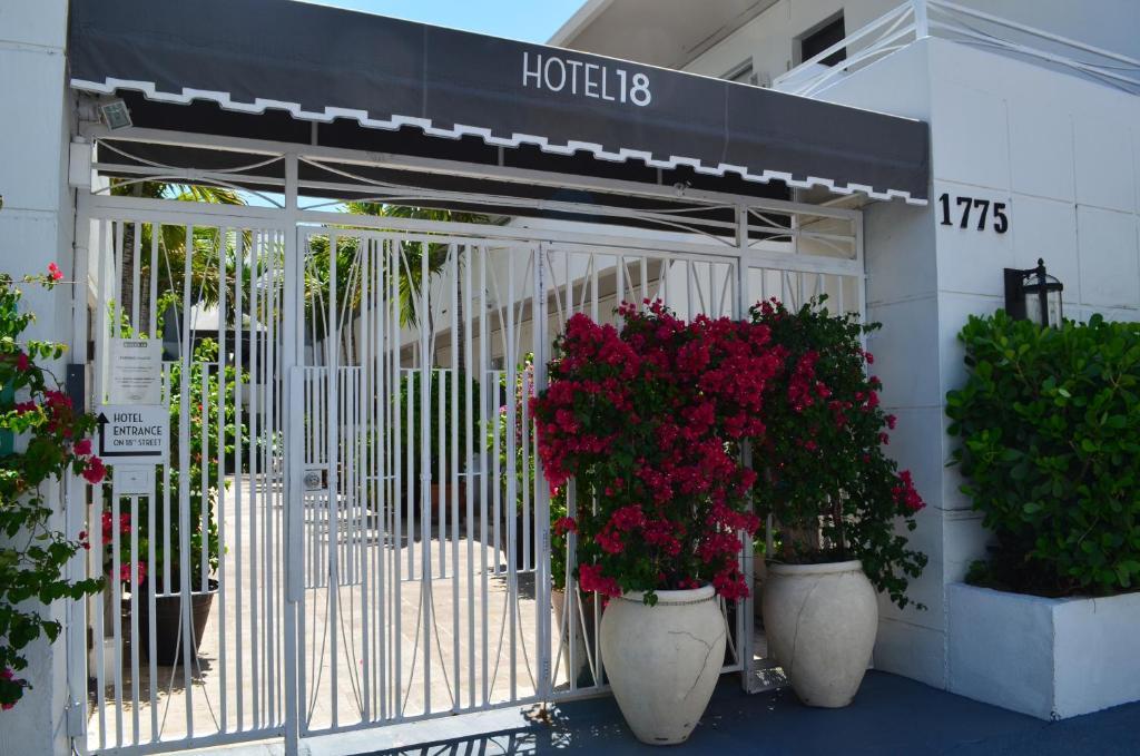 Hotel18 Miami Beach Bagian luar foto